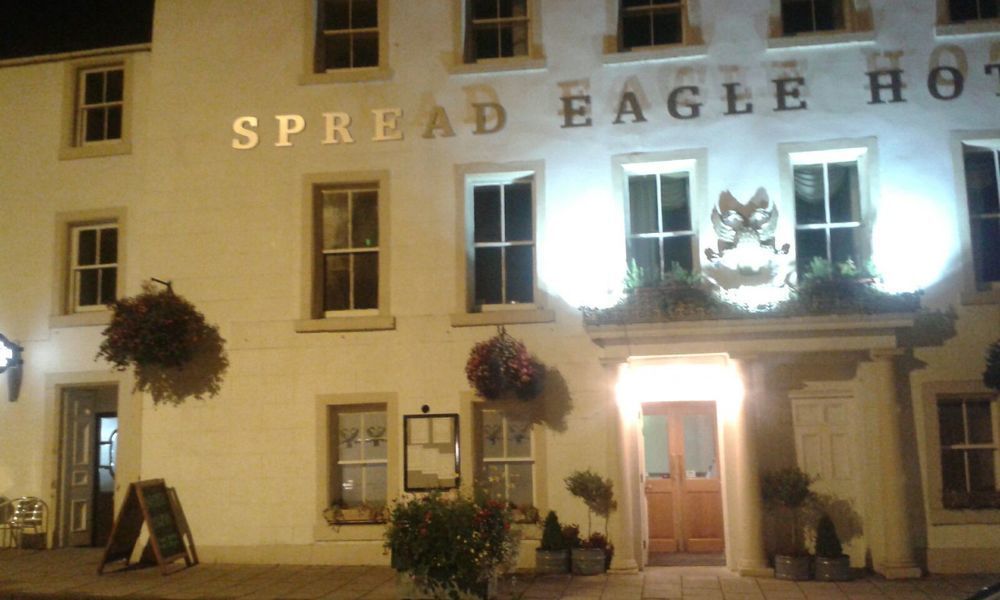 The Spread Eagle Hotel Jedburgh Dış mekan fotoğraf